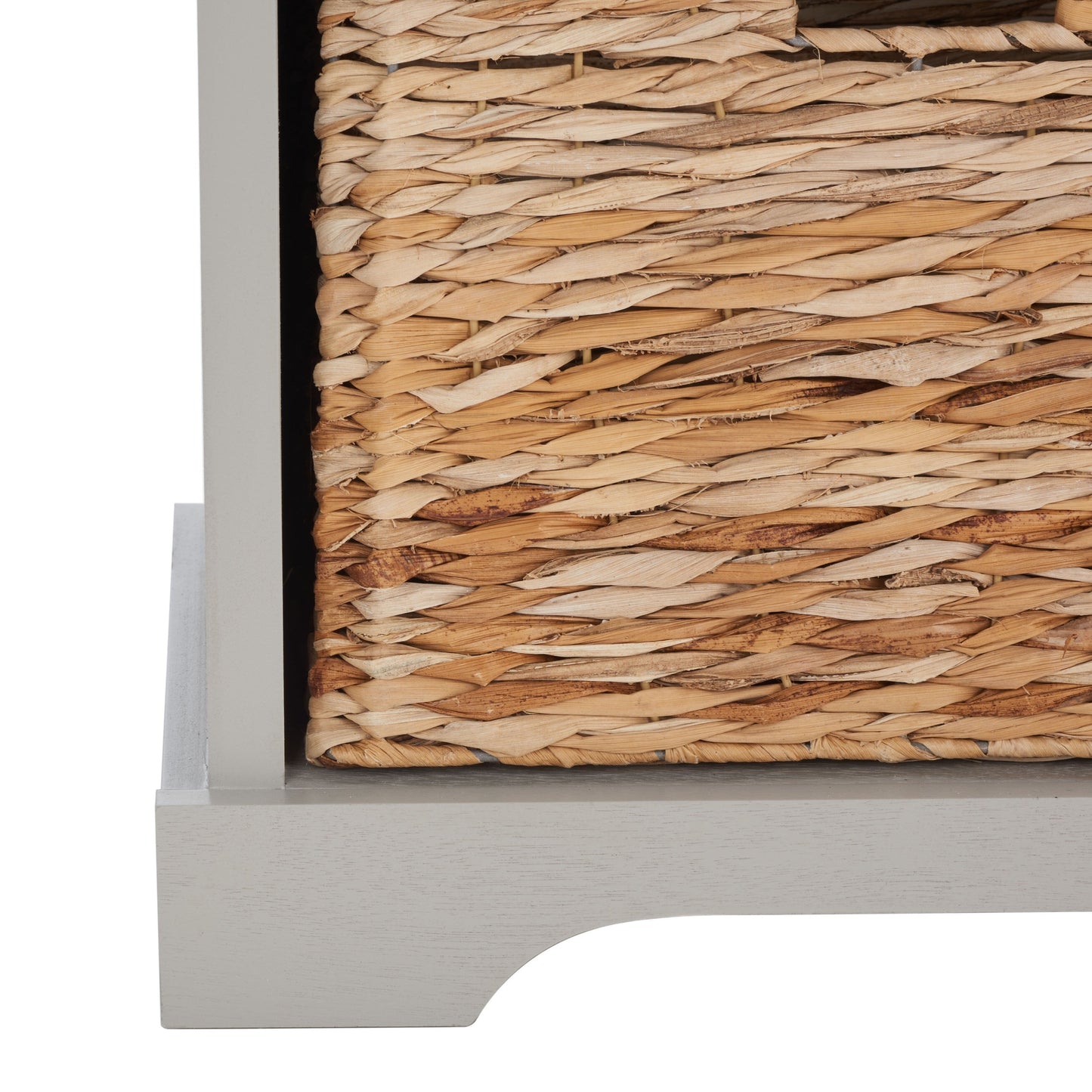 SAFAVIEH Euphemia Brown Woven Storage Basket Bench - 33.5 x 16.1 x 19.9 - 34Wx16Dx20H