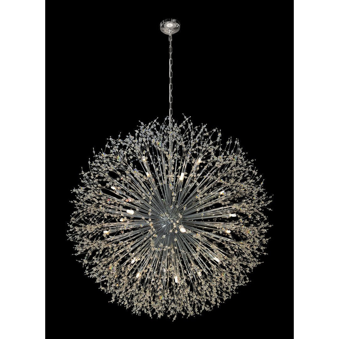 Starburst Chandelier 47 Wide Crystal Lighting Fixture