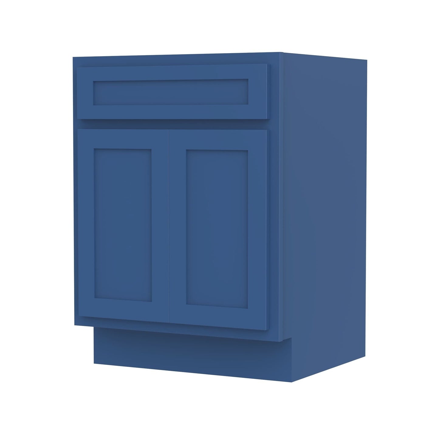 Vanity Art 24-inch Solid Wood Single Sink Bathroom Vanity Cabinet