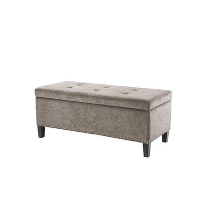 Madison Park Shandra II Tufted Top Soft Close Storage Bench
