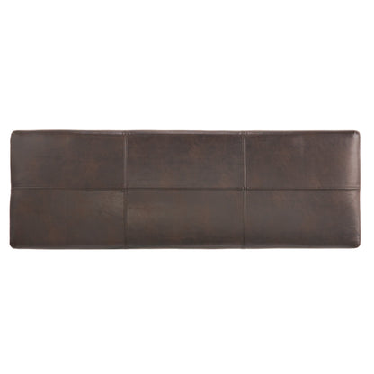 Lucinda Faux Leather Storage Bench by Christopher Knight Home - 51.25 L x 17.50 W x 16.25 H