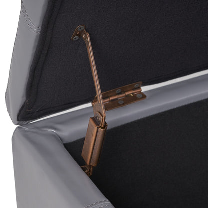 Lucinda Faux Leather Storage Bench by Christopher Knight Home - 51.25 L x 17.50 W x 16.25 H