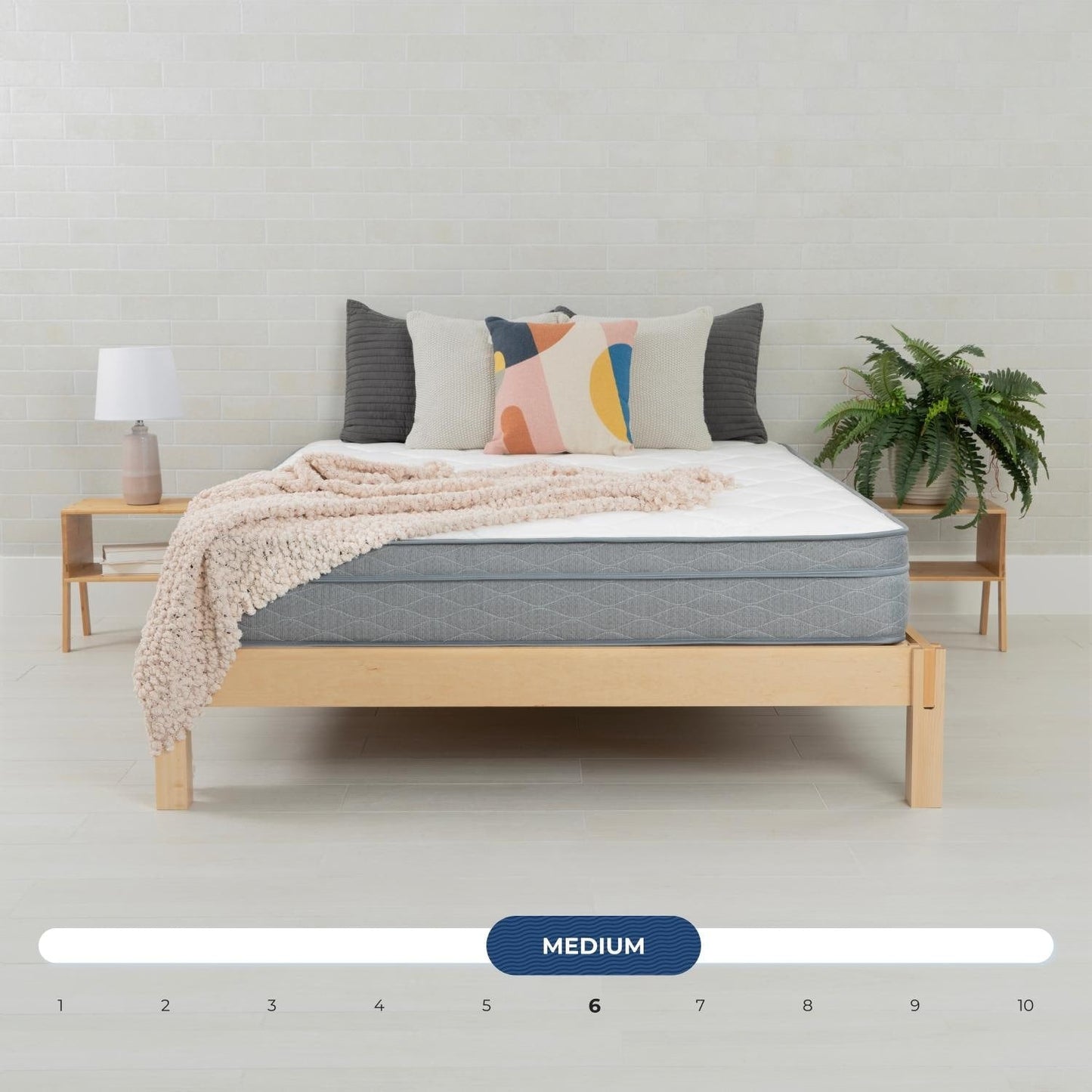 NuForm 9 Medium Firm Eurotop Mattress