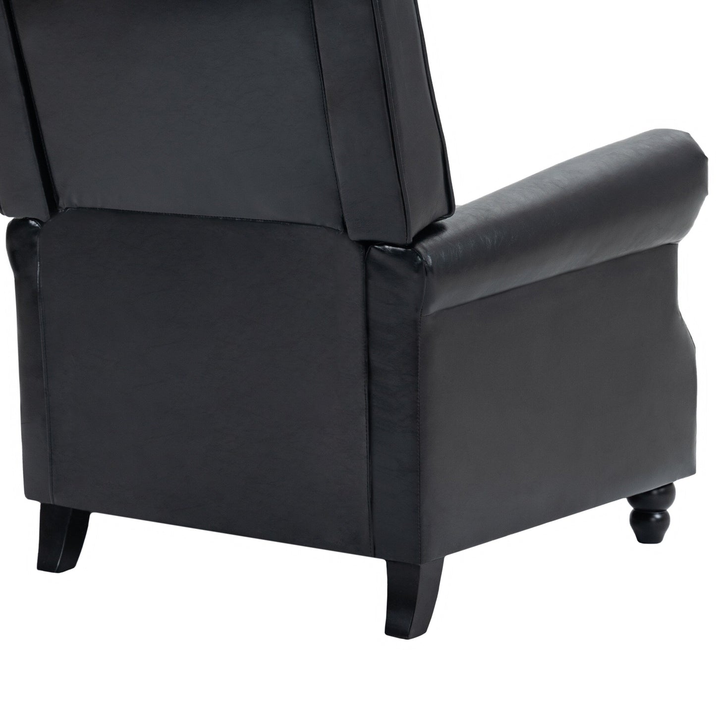 Manual Pushback Recliner Chairs with Nailhead Trim
