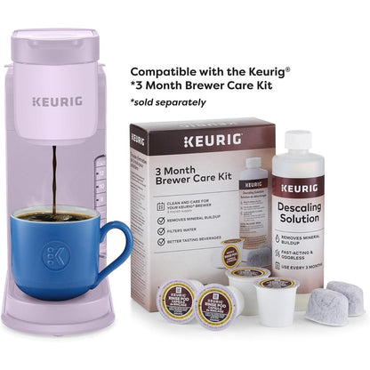 Single Serve K-Cup Coffee Maker, 3 Brew Sizes, Strong Brew, 42oz Reservoir, Lavender