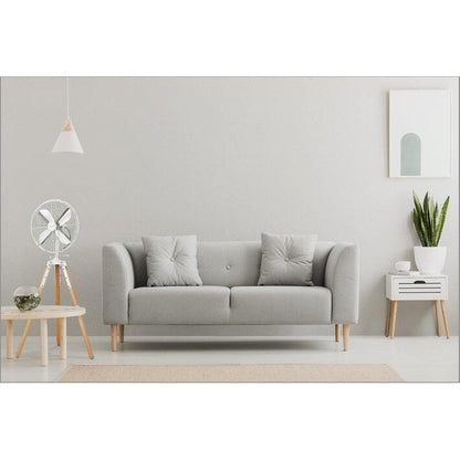 Star Fans Star Tripod 16-inch Stand Fan with Wooden Legs