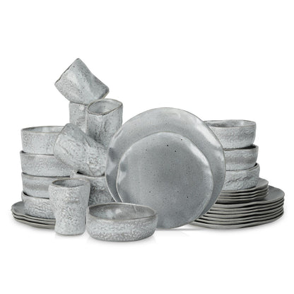 Stone by Mercer Project ATIK Stoneware Dinnerware Set