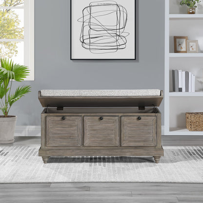 The Gray Barn Arbakka Storage Bench